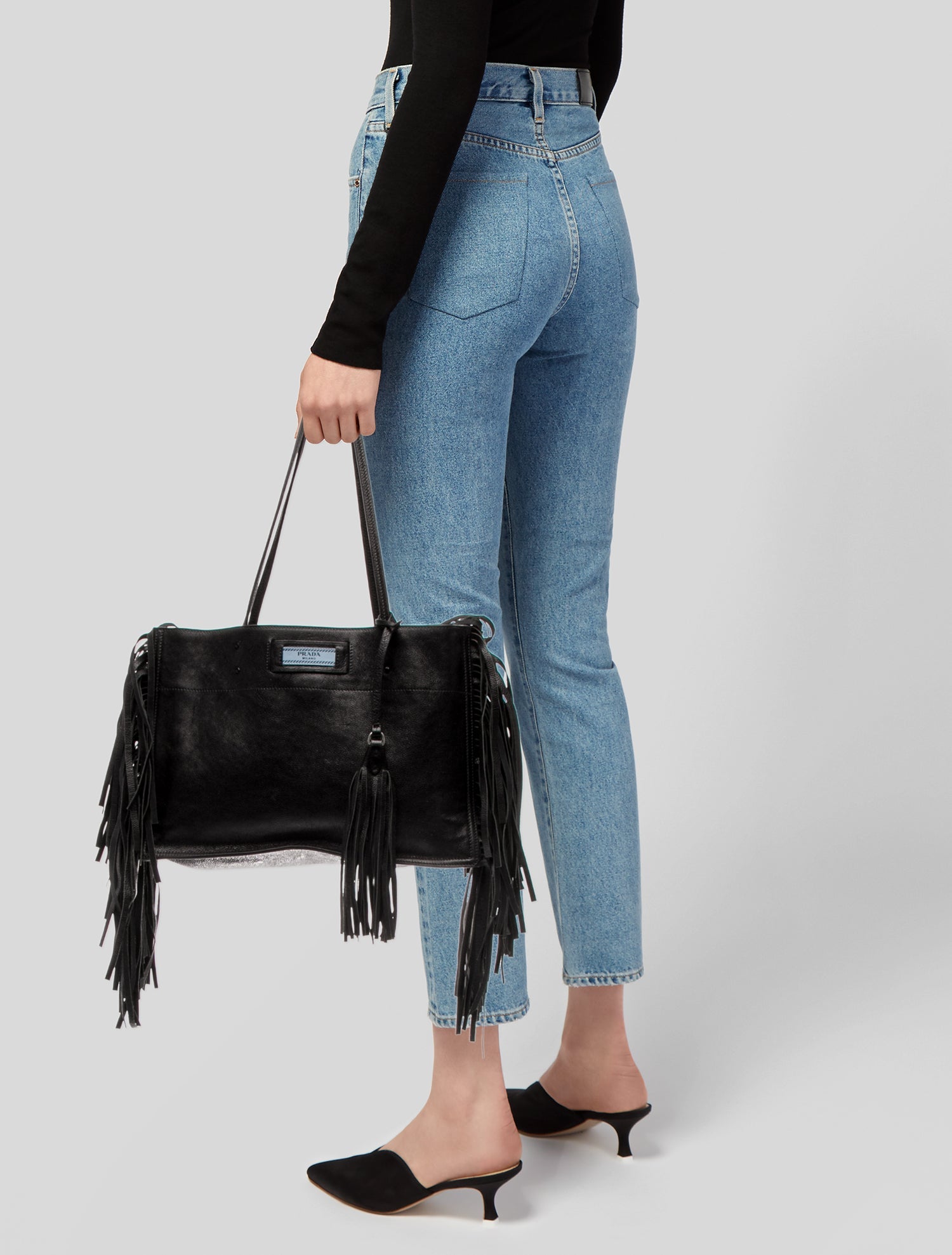 Prada Glace Calf Leather Etiquette