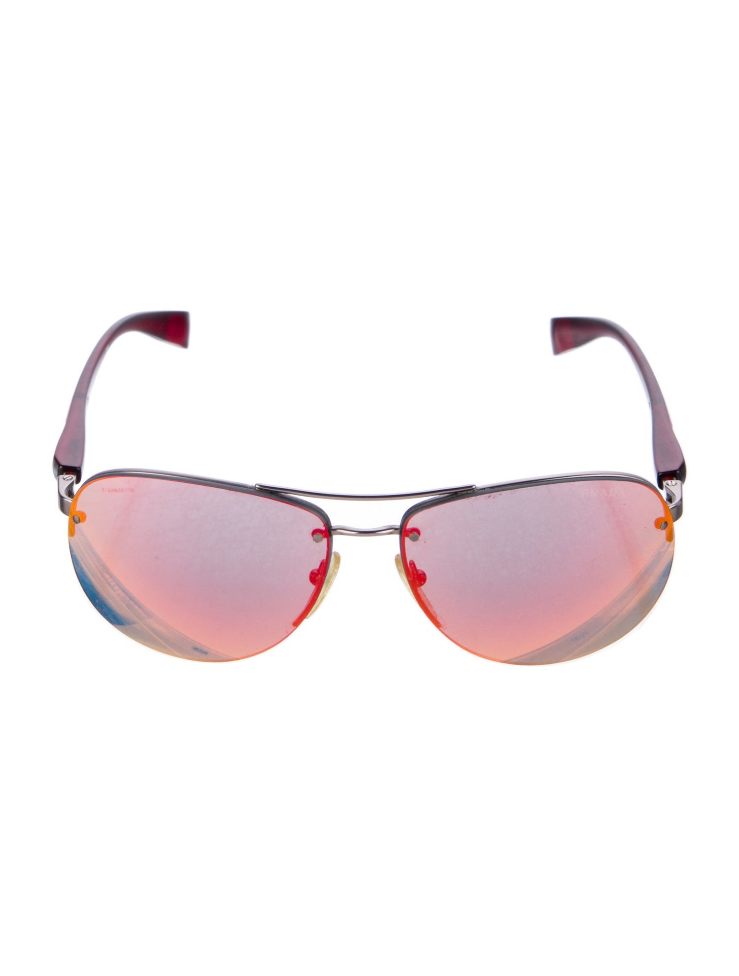 Prada Aviator Tinted Sunglasses