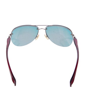 Prada Aviator Tinted Sunglasses