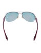 Prada Aviator Tinted Sunglasses