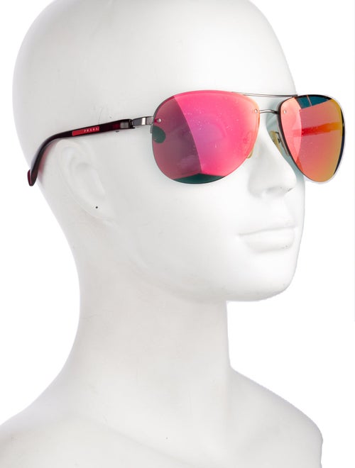 Prada Aviator Tinted Sunglasses