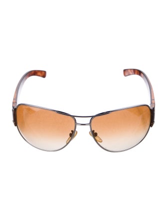 Prada Aviator Gradient Sunglasses
