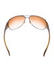 Prada Aviator Gradient Sunglasses