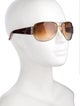 Prada Aviator Gradient Sunglasses