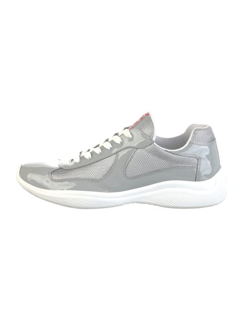 Prada Patent Leather Athletic Sneakers