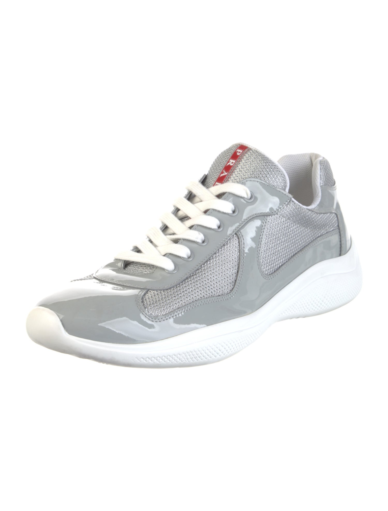 Prada Patent Leather Athletic Sneakers