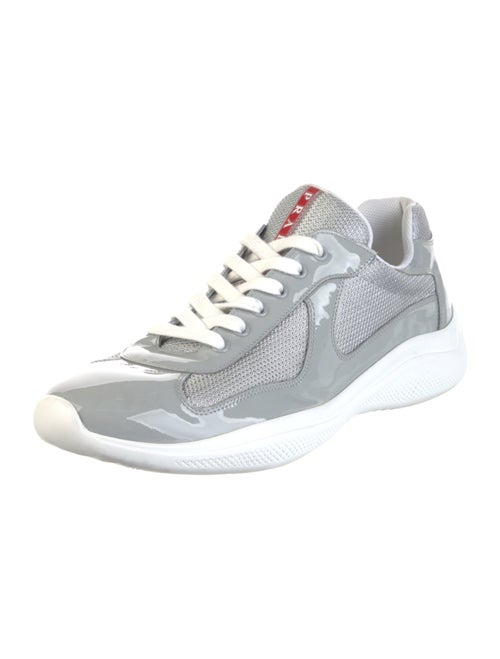 Prada Patent Leather Athletic Sneakers
