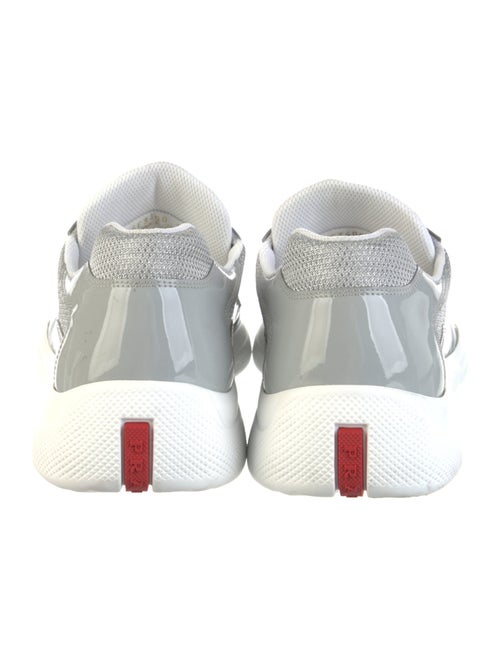 Prada Patent Leather Athletic Sneakers