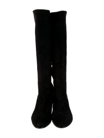 Prada Suede Riding Boots