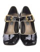 Prada Patent Leather Studded Accents Pumps