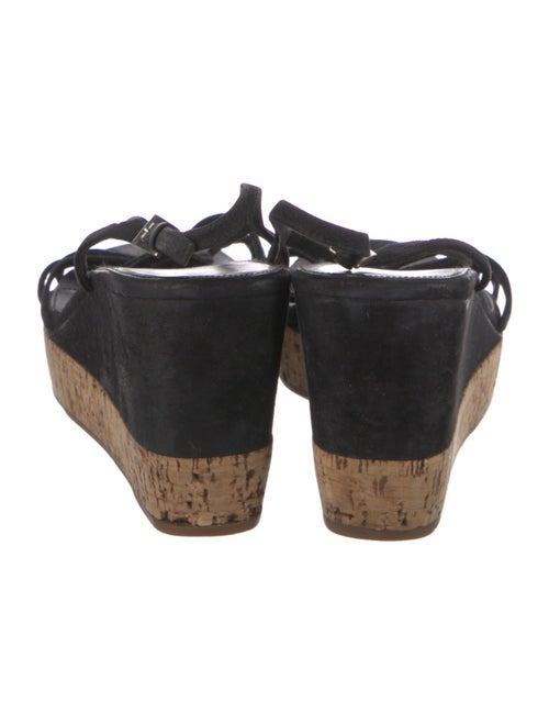 Prada Suede Slingback Sandals