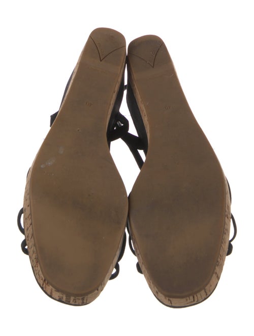 Prada Suede Slingback Sandals