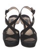 Prada Suede Slingback Sandals