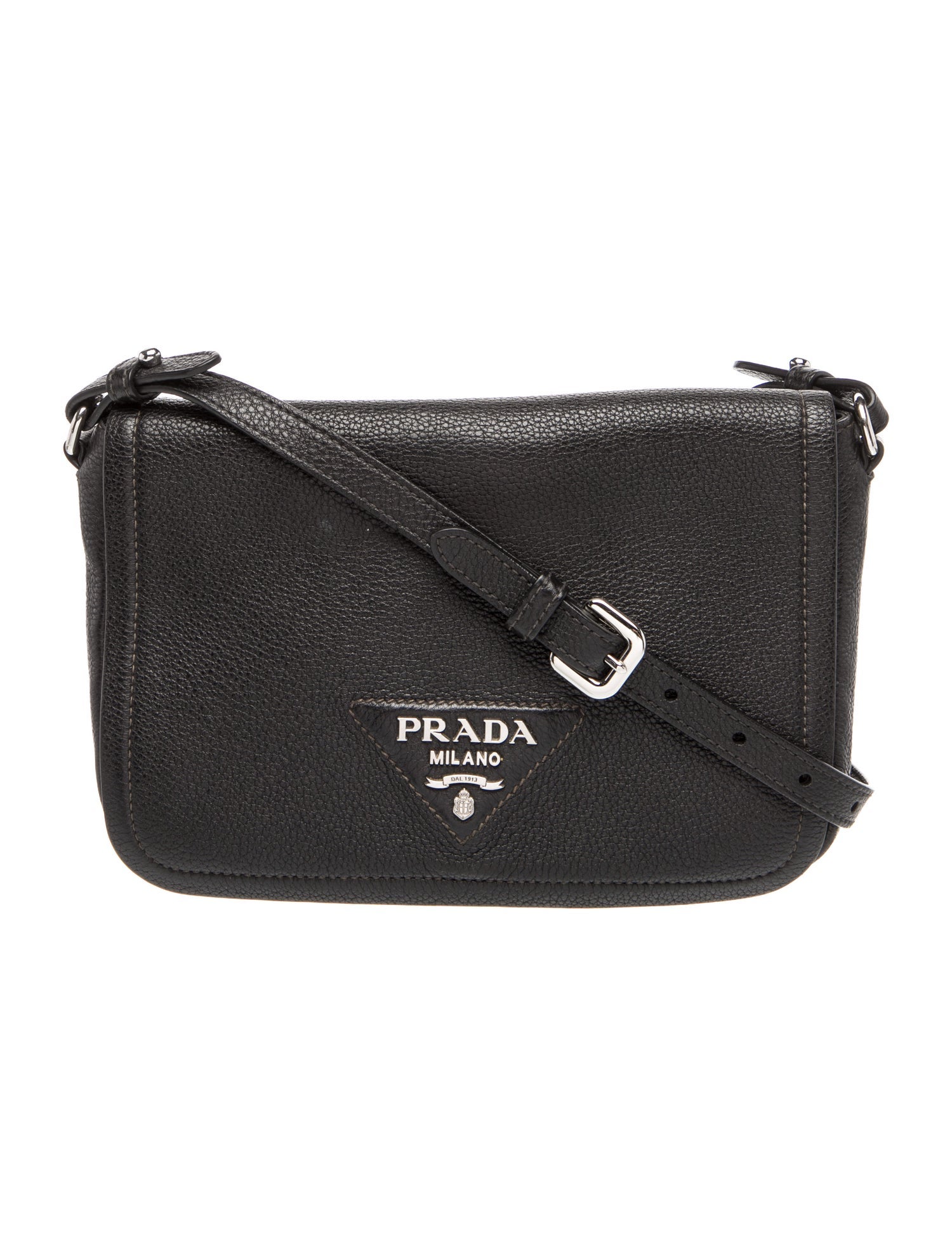 Prada Vitello Daino Leather Messenger Bag