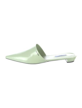 Prada Patent Leather Mules