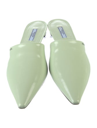 Prada Patent Leather Mules