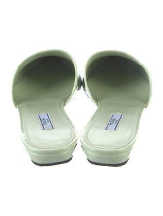 Prada Patent Leather Mules