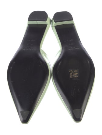 Prada Patent Leather Mules
