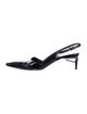 Prada Leather Slingback Pumps