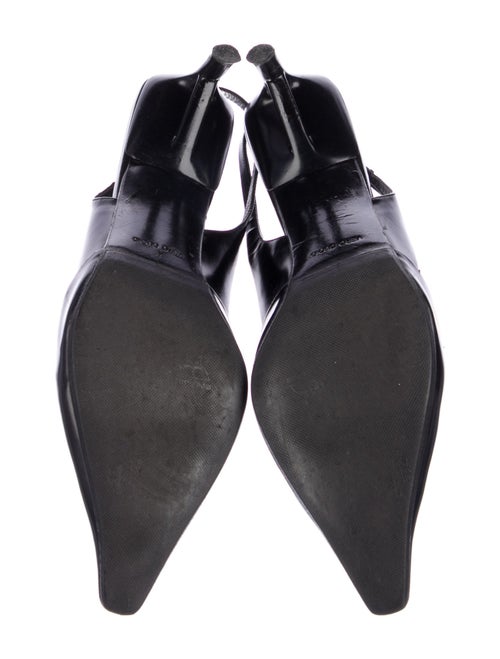 Prada Leather Slingback Pumps