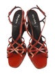 Prada Patent Leather Slingback Sandals