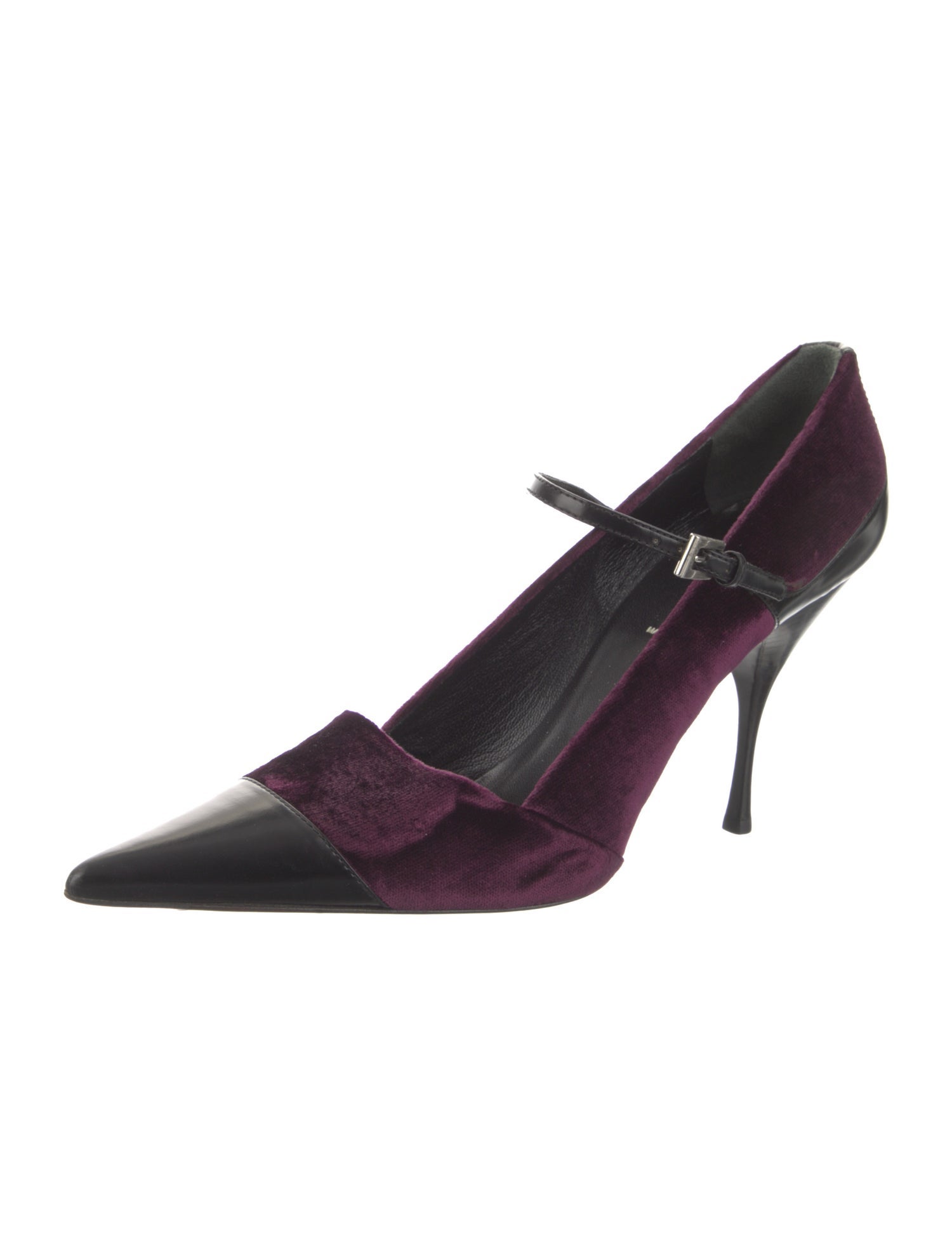 Prada Velvet D'Orsay Pumps