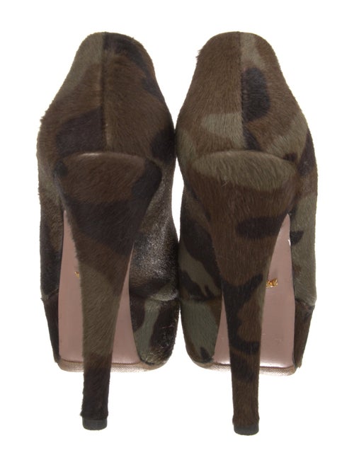 Prada Ponyhair Printed Pumps