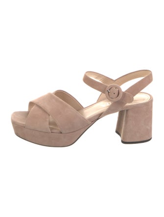 Prada Suede Sandals