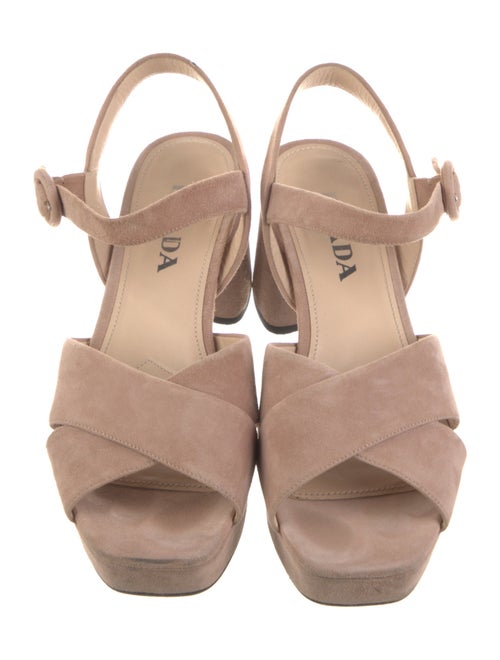 Prada Suede Sandals