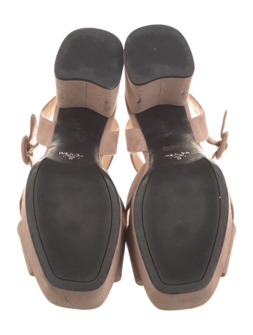 Prada Suede Sandals