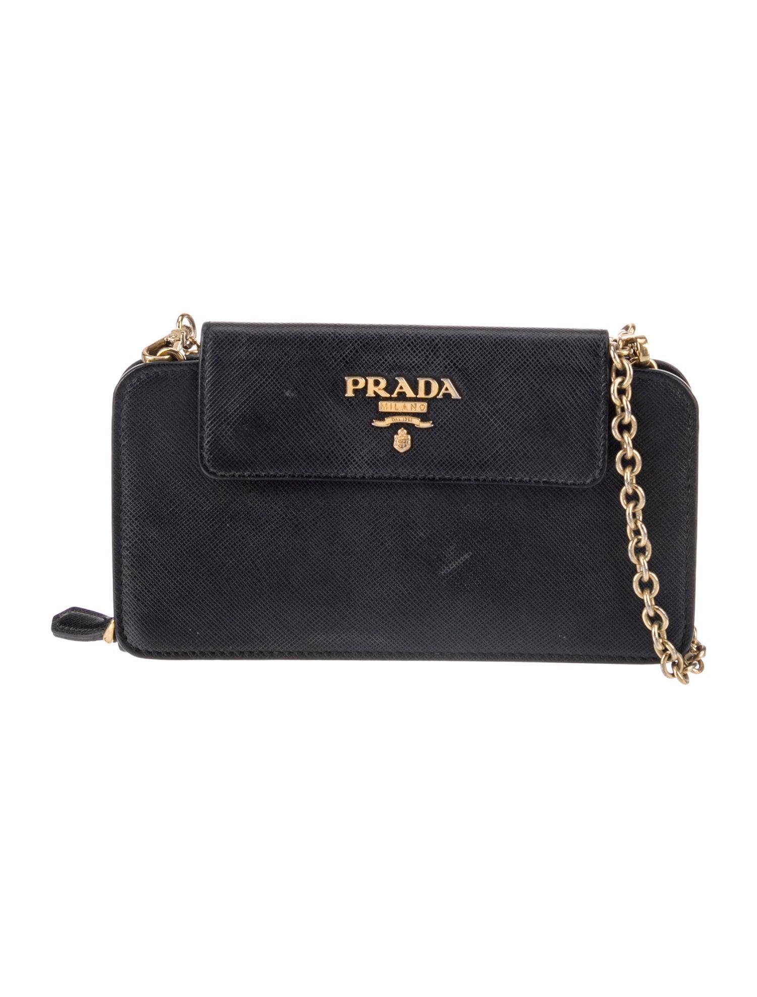 Prada Saffiano Leather Evening Bag