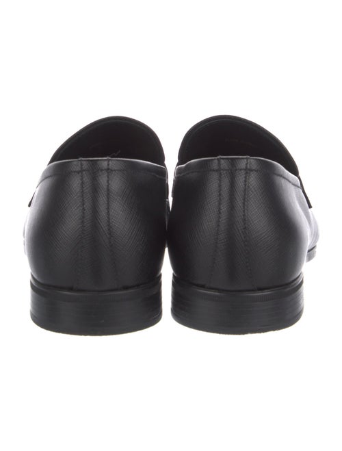 Prada Saffiano Leather Dress Loafers