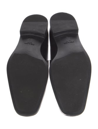 Prada Saffiano Leather Dress Loafers