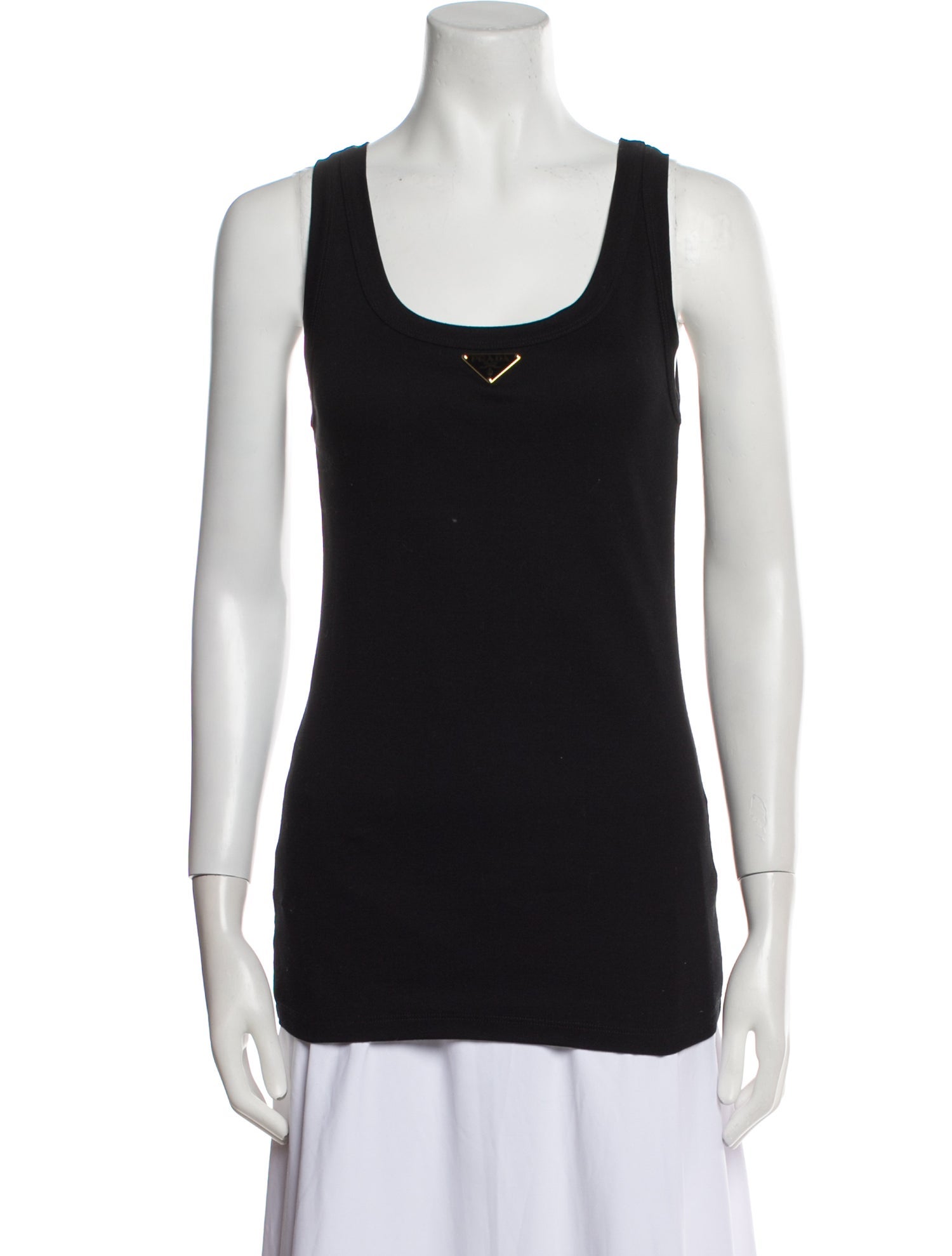 Prada 2023 Scoop Neck Top