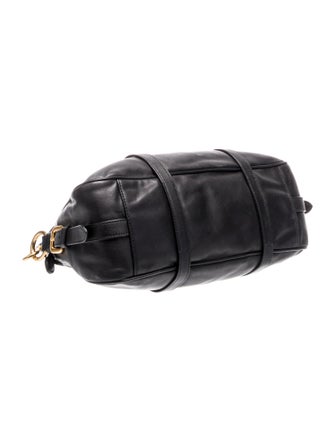 Prada Soft Calf Leather Top Handle Bag