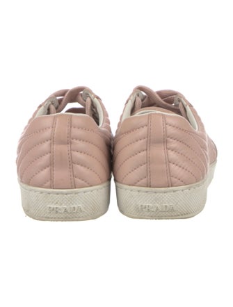 Prada Leather Sneakers