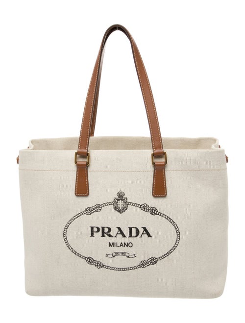 Prada Enameled Metal Triangle Mistolino