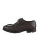 Prada Crocodile Derby Shoes