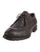 Prada Crocodile Derby Shoes