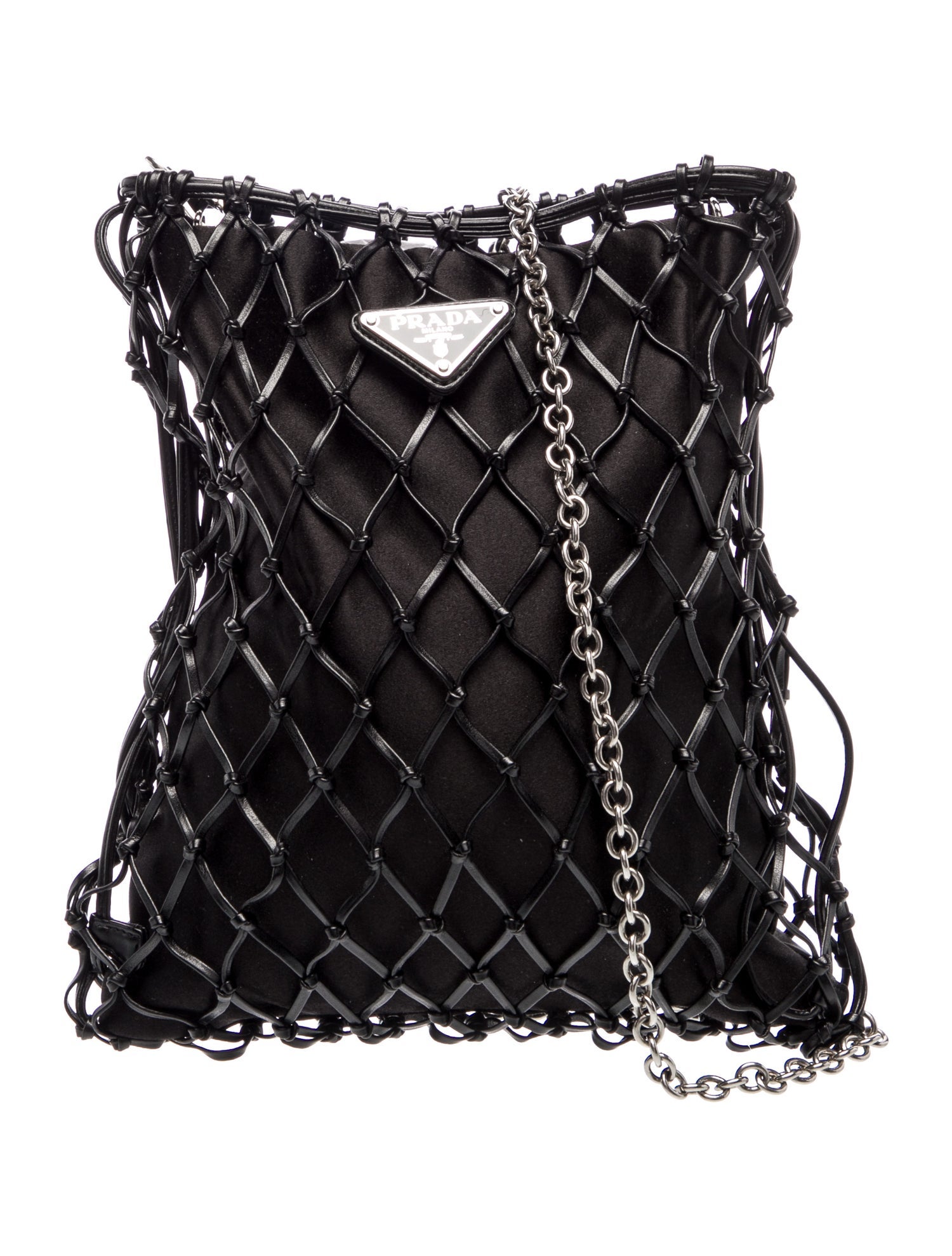 Prada Satin Bucket Bag