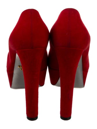 Prada Suede Pumps
