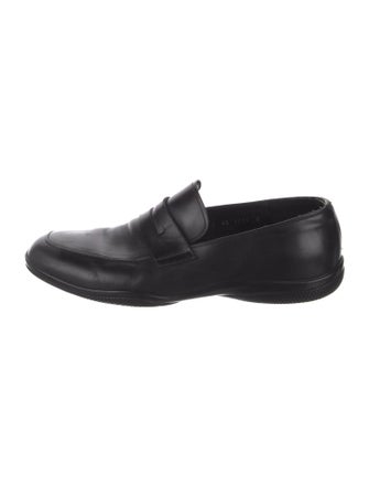 Prada Leather Dress Loafers