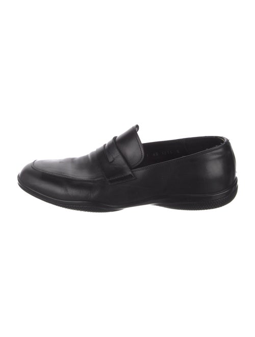 Prada Leather Dress Loafers