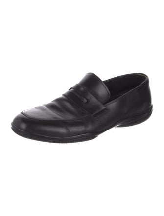 Prada Leather Dress Loafers