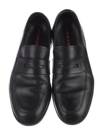 Prada Leather Dress Loafers