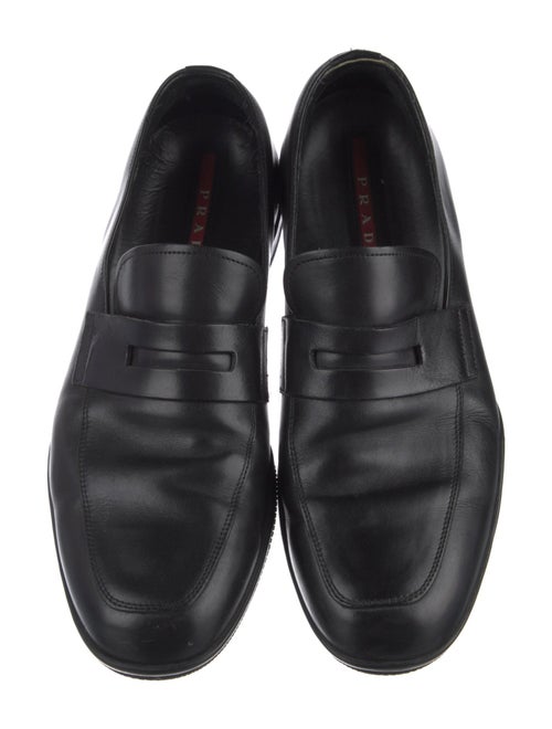 Prada Leather Dress Loafers