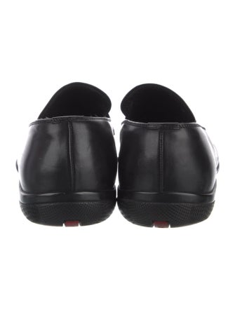 Prada Leather Dress Loafers