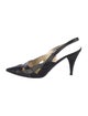 Prada Leather Slingback Pumps