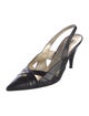 Prada Leather Slingback Pumps