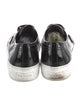 Prada Patent Leather Colorblock Pattern Sneakers